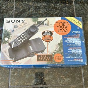 In box Sony cordless telephone SPP-Q210